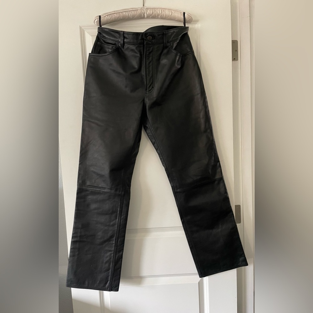 Leather pants